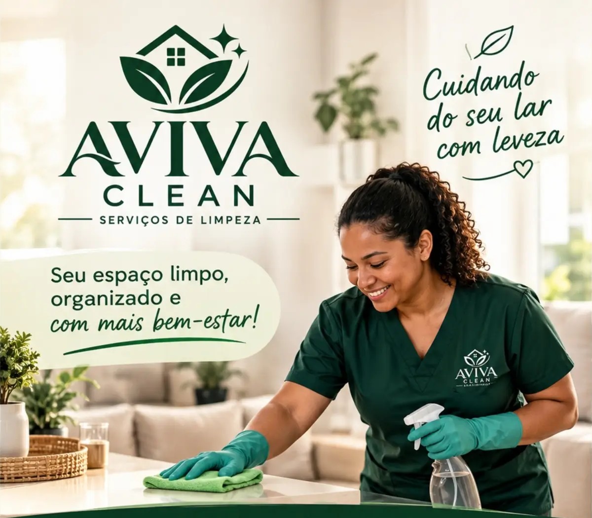 Cuidamos do seu espaço, para você viver o que realmente importa.